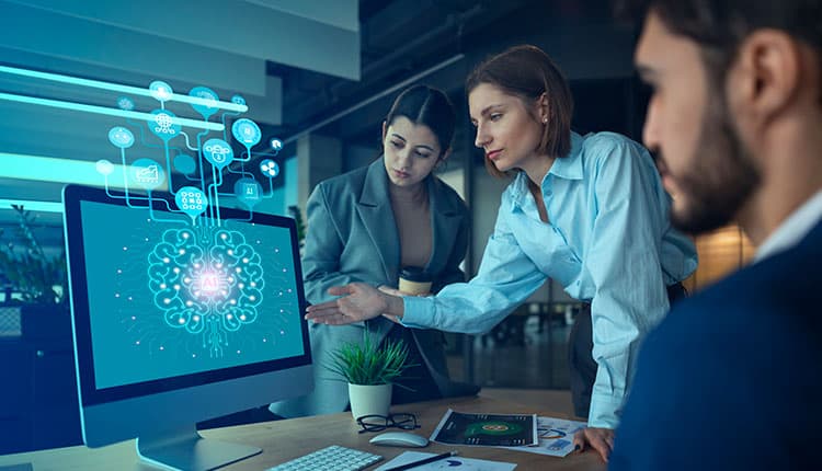 AI jobs opportunities in India 2025 – professionals discussing Artificial Intelligence and machine learning career growth