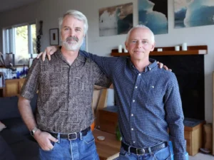 Tesla founders Martin Eberhard and Marc Tarpenning – 2003 after joins Elon Musk