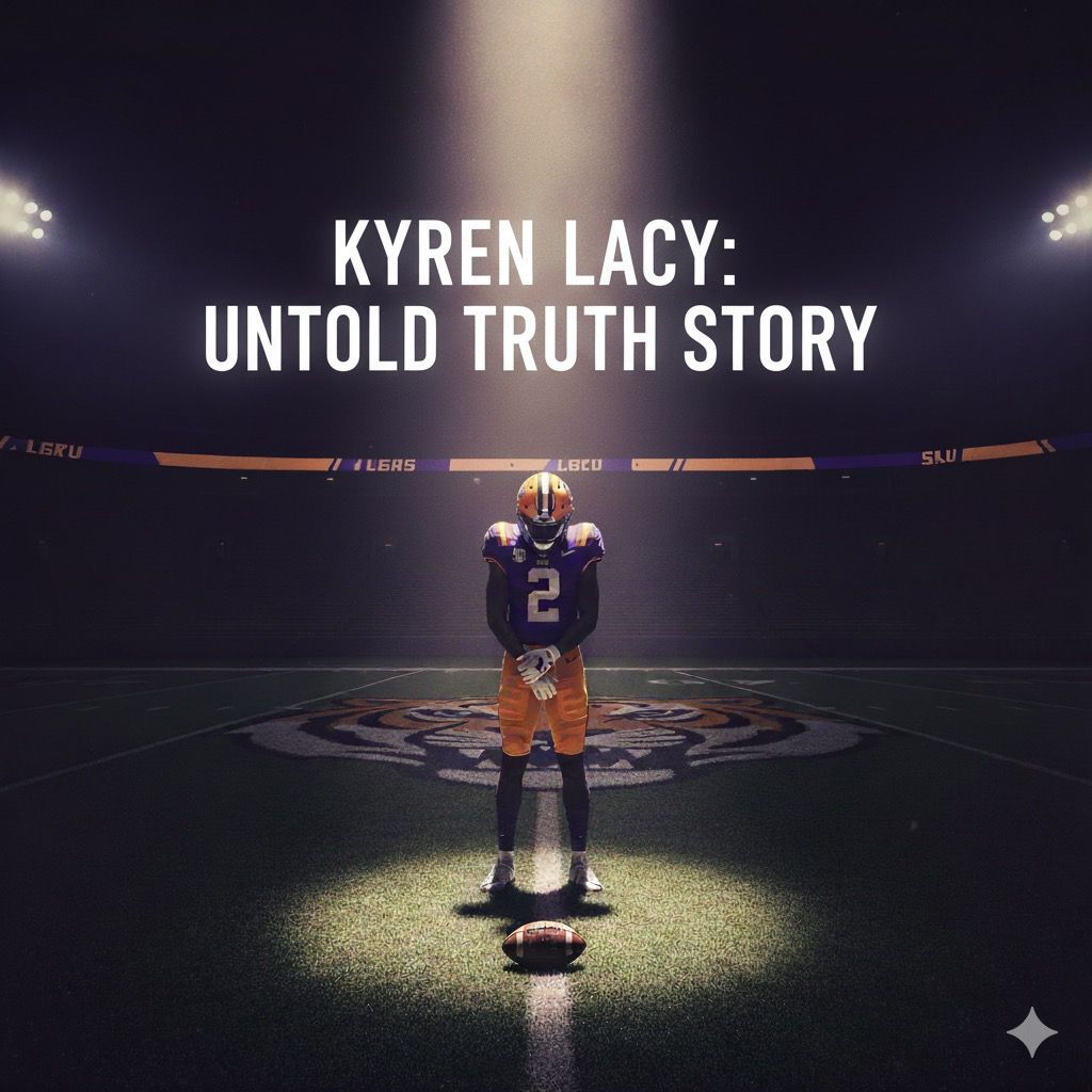 kyren lacy untold truth story ai genrates image as tribute to her soul