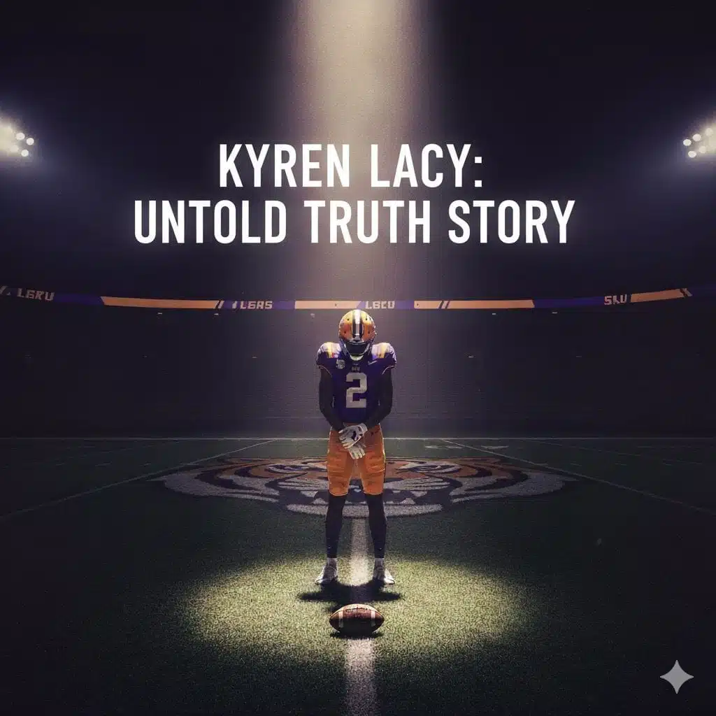 kyren lacy untold truth story ai genrates image as tribute to her soul
