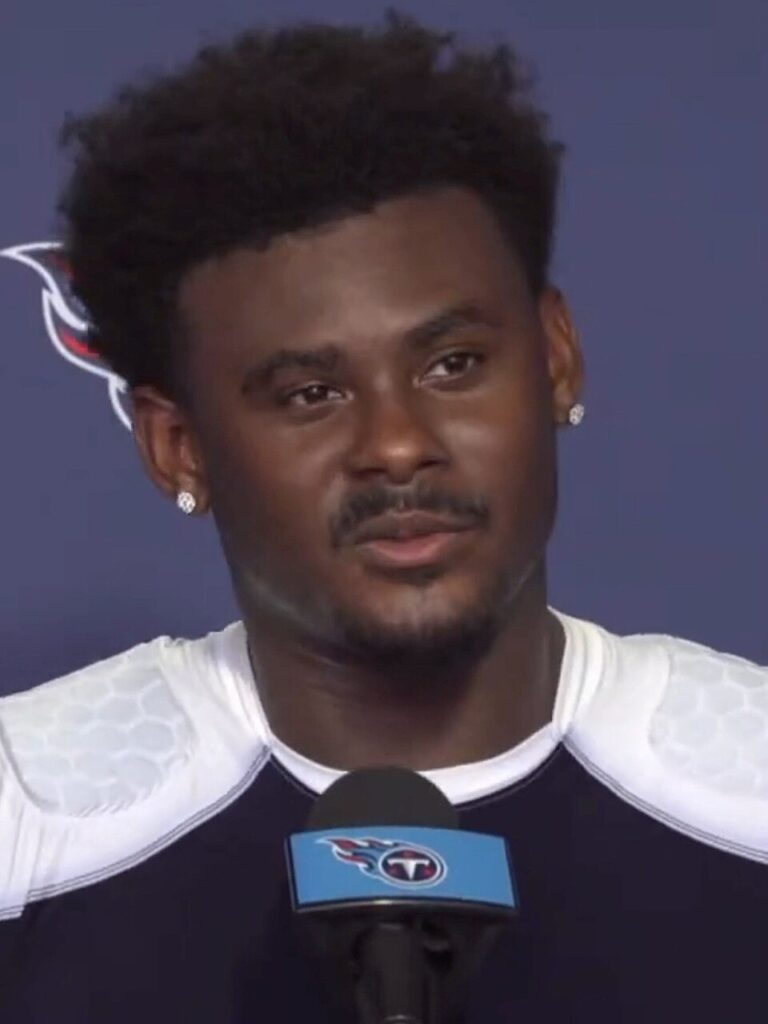 Malik Willis during a media interview as  Jordan Love Injury update brings  focus to Packers quarterback replacement options