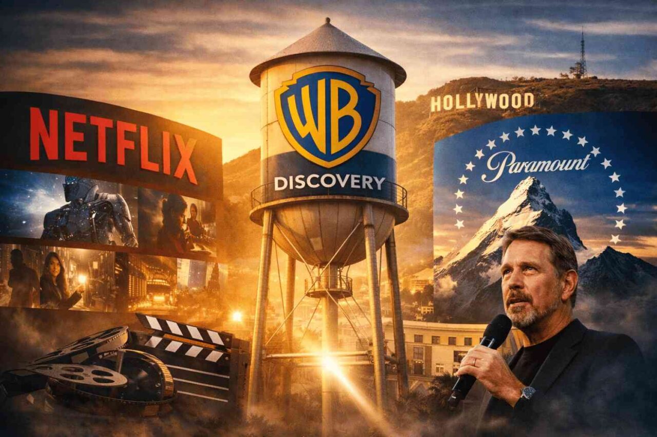 Warner Bros at the center of a major Hollywood media shake-up as Netflix and Paramount compete for acquisition