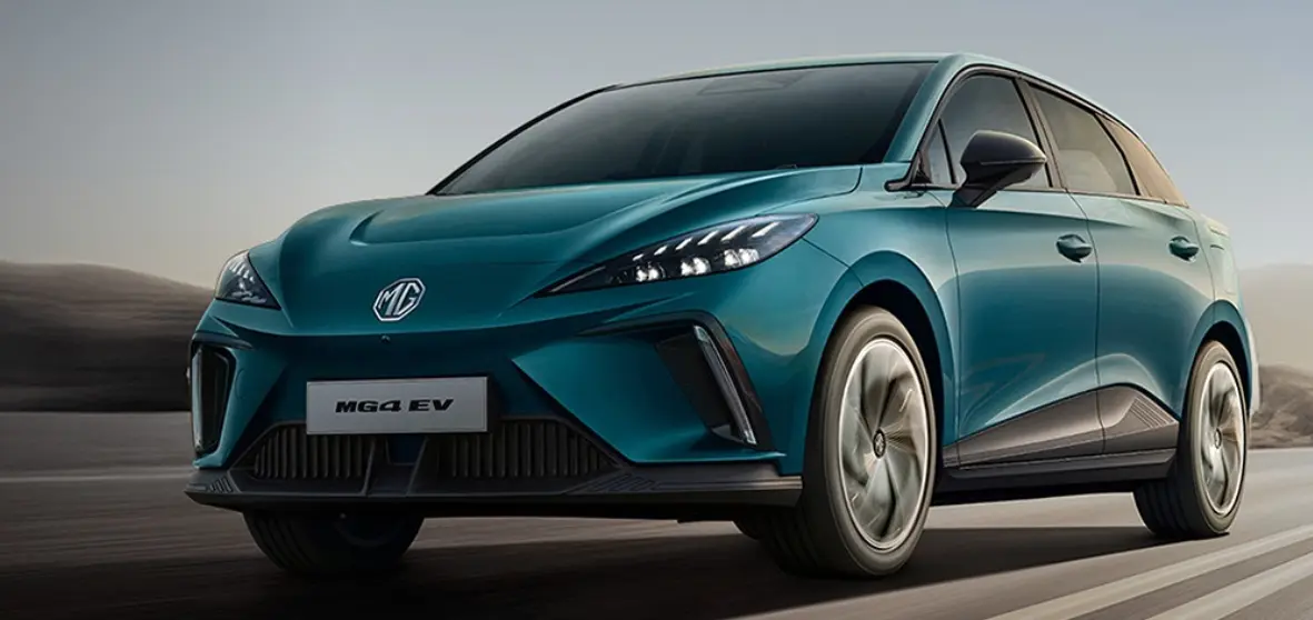MG4 EV sporty electric hatchback rear wheel drive performance design